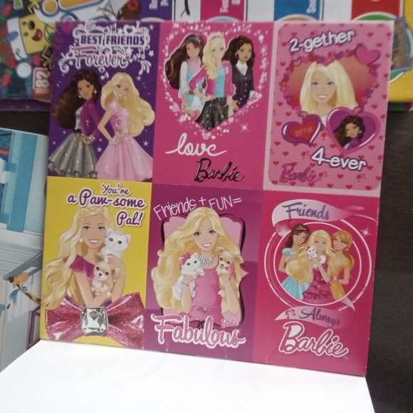 💥FREE AD ON $10/ NEW Kid Activity Color Book Bundle Barbie Peppa Look Find - Picture 8 of 11